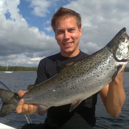 Łowienie pstrąga w Finlandii